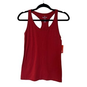 Tommy John Second Skin Racerback Tank in Red Dahlia (XS)